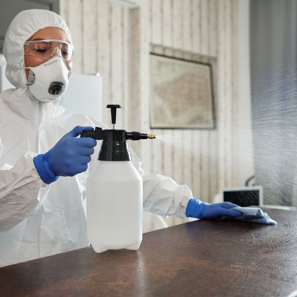 5S Clean Up trusted disinfecting cleaning team at work in Minneapolis
